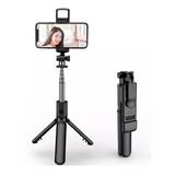 Selfie Stick S03-s Trípode 4en1 Control Bluetooh Luz Led