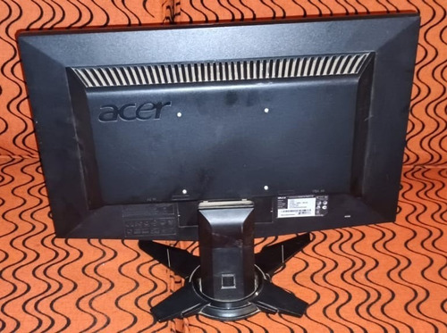 Monitor Acer G185h Excelente Condiciones Conector Vga 18.5  