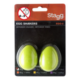 Huevos Rítmicos Par Egg Shaker Stagg Maracas Percusión