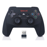 Gamepad Joystick Redragon Bateria Recargable Pc Inalambrico