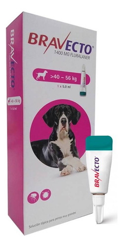 Antipulgas Para Perro Bravecto 40-56kg