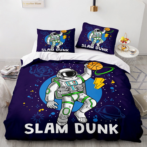 Juego De Cama Infantil, Funda Nórdica Astronauta