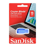  Pendrive Sandisk 16gb Cruzer Blade 2.0