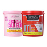 Forever Liss Kit Desmaia Cabelo 950gr + Máscara Uti 950g