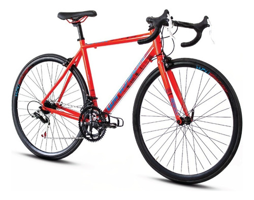 Bicicleta Ruta Mercurio Ruta Renzzo  2020 R700 14v Cambios Shimano Color Rojo/azul Renzzo 700