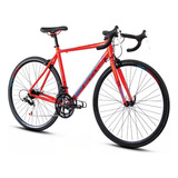 Bicicleta Ruta Mercurio Ruta Renzzo  2020 R700 14v Cambios Shimano Color Rojo/azul Renzzo 700