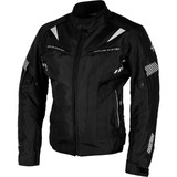 Campera Moto Mujer 4 Stroke Wanderlust Negra Mujer Lady  Um