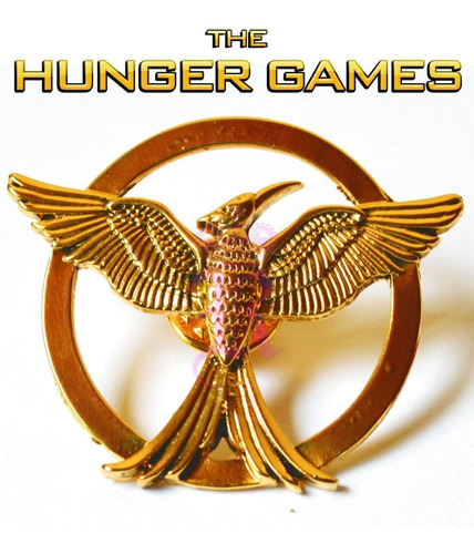 Mockingjay Pinsajo Juegos Hambre Final Libro 3  Baño Oro 24k