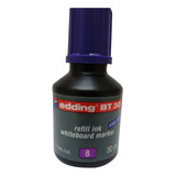 Tinta Edding Bt30 Pizarron Blanco Recargable Por Goteo  30ml Color Violeta