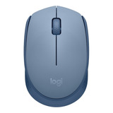 Mouse Sem Fio M170 Com Pilha Azul-acinzentado Logitech