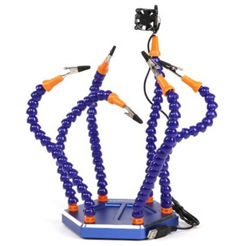 Turnigy Six Arm Soldering Station (w/usb Fan)