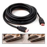 Cable Hdmi Premium 2mts Para Tv Smart Pc 1080p 4k Dorado