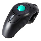 2.4g Trackball Ergonómico Dedo De Mano Mouse Usb Mousees Ópt