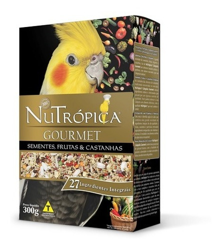 Nutropica Para Papagaio Gourmet 600g (validade Longa)