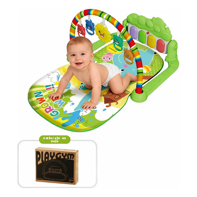 Gimnasio Para Bebés Piano Musical Tapete De Juegos Pataditas | MercadoLibre