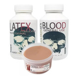 Carne Artificial + Latex 250ml +sangre 250ml Artcreationsfx