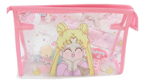 Cosmetiquera Transparente Sailor Moon