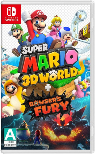 Switch - Super Mario 3d World + Bowser's Fury - Original U