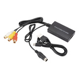 Convertidor Compatible Con Svideo A Hdmi, Adaptador Ps2, Av