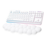 Teclado Gamer Wireless Logitech G715 Aurora Collection Color Del Teclado Blanco Idioma Inglés Us