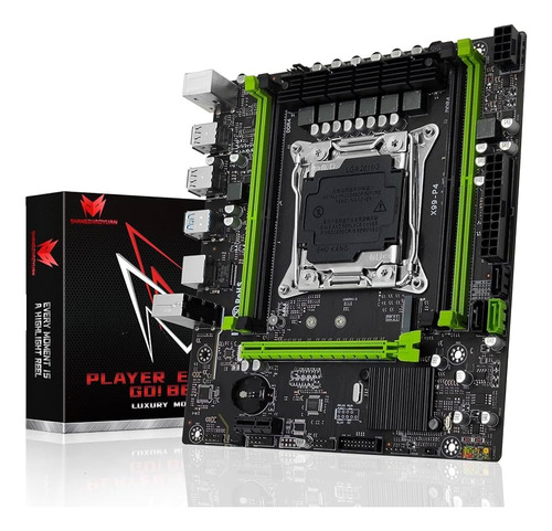 Kit Xeon X99 - Placa Mãe P4 + Xeon 2680v3 + 16gb Memória