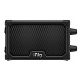 Amplificador Ik Multimedia Irig Nano Para Guitarra De 3w Cor Preto