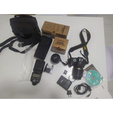 Cámara Nikon D3200 + Lente 18-55 Mm