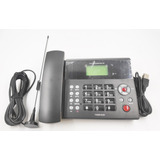 Aparelho De Telefone Rural Powerpack Tgsm-6228.b Com Bina