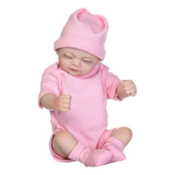 1 Reborn Baby Doll Niña Bebé Baño Juguete Completo Silicona
