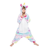 Pijama Mameluco Unicornio Infantil Disfraces Fiesta Cosplay