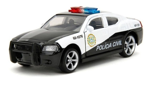 Carro Policía De Colección A Escala Rápido Y Furioso Dodge 