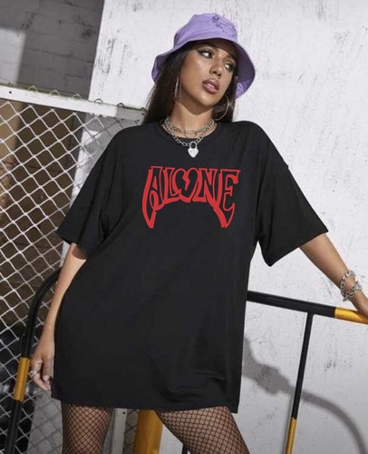 Remera Amplia Oversized Aesthetic Asiatico Algodon Moda Alon