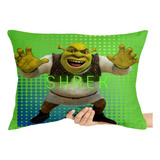 Capa Travesseiro Shrek Ogro Verde Desenho Animado