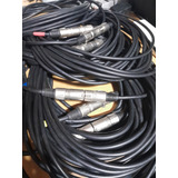 6 Cables Canon Xlr Proel De 10mts