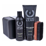 Zeus Barba Y Bigote Grooming Kit Basico Para Hombres - Barb