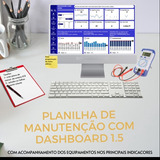 Planilha De Manutenção Com Dashboard 1.5