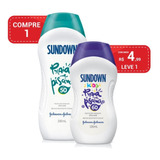 Protetor Sundown Fps 50 200ml+ Protetor Kids 60 120 Ml