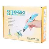 Bolígrafo Kit 3d Lápiz Impresora Pantalla + Insumos Colores