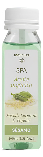 Aceite Organico Relajante De Sesamo Y Vitamina E Reino