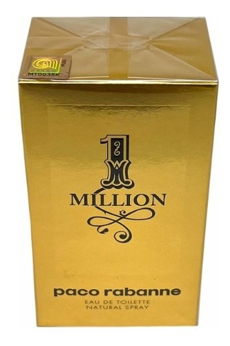 Paco Rabanne 1 Million Edt 50ml Para Homem - Selo Adipec