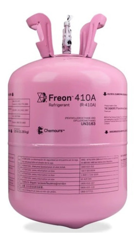 Gas Refrigerante R410 Garrafa 11.35 Kg Chemours Dupont