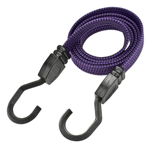 Correa Cinta Elastica Plana Para Equipaje 115cm Kwb 774199 Color Violeta