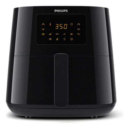 Freidora De Aire Digital Philips Color Negro