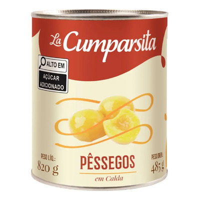 Pessego Em Calda La Cumparsita 485g | MercadoLivre