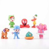 Set De 7 Figuras De Pocoyo Y Sus Amigos !!