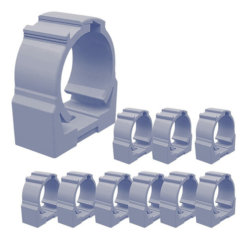 Abraçadeira Conduite Eletroduto Pvc Sobrepor 1 Polegada 50pç