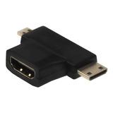 Netmak Adaptador Micro-mini Hdmi Macho A Hdmi Hembra Nm-c8