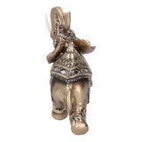 Figura De Elefante, Estatua De Resina, Adornos De Escritorio
