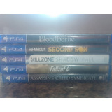 Lote Videojuegos Ps4 Físico Bloodborne Y Más