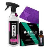 Kit Vitrifica Farol Revelax + V-light Pro Vonixx + Pano Zacs